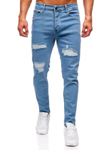 Men's Jeans Slim Fit Blue Bolf 6475