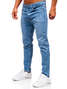 Men's Jeans Slim Fit Blue Bolf 6487