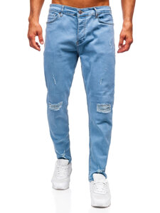 Men's Jeans Slim Fit Blue Bolf 6580