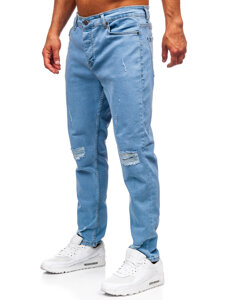 Men's Jeans Slim Fit Blue Bolf 6580