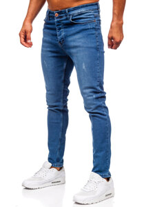 Men's Jeans Slim Fit Navy Blue Bolf 6175