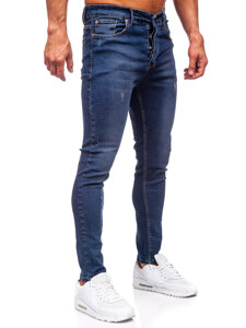 Men's Jeans Slim Fit Navy Blue Bolf 6257