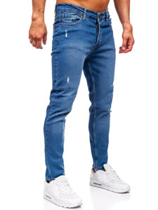 Men's Jeans Slim Fit Navy Blue Bolf 6486