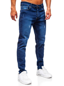 Men's Jeans Slim Fit Navy Blue Bolf 6516