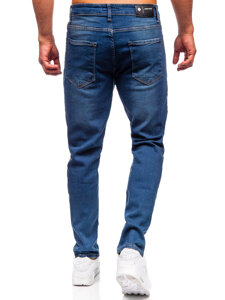 Men's Jeans Slim Fit Navy Blue Bolf 6518