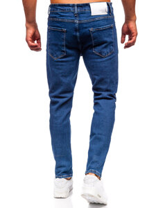 Men's Jeans Slim Fit Navy Blue Bolf 6553