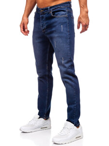 Men's Jeans Slim Fit Navy Blue Bolf 6558-2