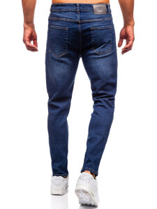 Men's Jeans Slim Fit Navy Blue Bolf 6558-2