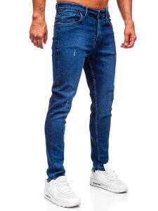 Men's Jeans Slim Fit Navy Blue Bolf 6736