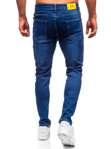 Men's Jeans Slim Fit Navy Blue Bolf 6736