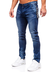 Men's Jeans Slim Fit Navy Blue Bolf MP0091BS