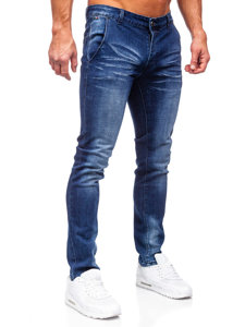 Men's Jeans Slim Fit Navy Blue Bolf MP0091BS