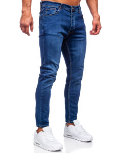 Men's Jeans Slim Fit Navy Blue Bolf R921