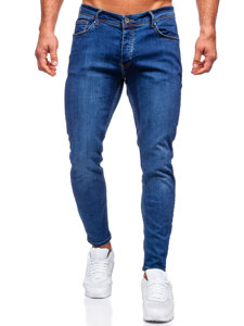 Men's Jeans Slim Fit Navy Blue Bolf R921