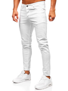 Men's Jeans Slim Fit White Bolf 5888