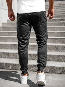 Men's Jogger Sweatpants Black Bolf K10338A