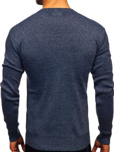 Men's Jumper Navy Blue Bolf 8364