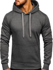 Men's Kangaroo Hoodie Anthracite Bolf 2009