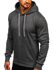 Men's Kangaroo Hoodie Anthracite Bolf 2009