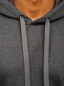 Men's Kangaroo Hoodie Anthracite Bolf 2009