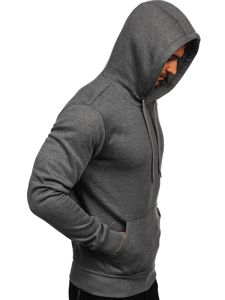 Men's Kangaroo Hoodie Anthracite Bolf 2009