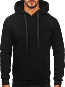 Men's Kangaroo Hoodie Black Bolf MB001