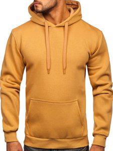 Men's Kangaroo Hoodie Brown Bolf 1004