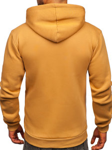 Men's Kangaroo Hoodie Brown Bolf 1004