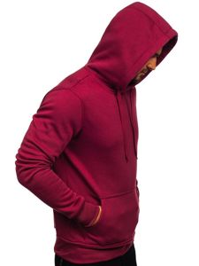 Men's Kangaroo Hoodie Dark Claret Bolf 2009