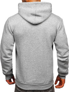 Men's Kangaroo Hoodie Dark Grey Bolf 1004