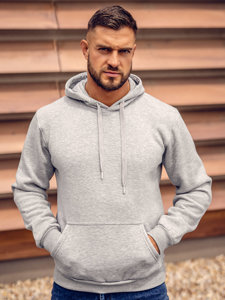 Men's Kangaroo Hoodie Dark Grey Bolf 1004