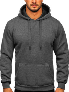 Men's Kangaroo Hoodie Graphite Bolf 1004