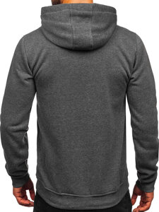 Men's Kangaroo Hoodie Graphite Bolf MB001