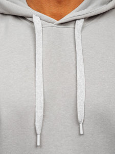 Men's Kangaroo Hoodie Grey Bolf 1004