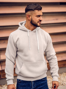 Men's Kangaroo Hoodie Grey Bolf 1004