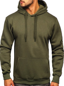 Men's Kangaroo Hoodie Khaki Bolf 1004