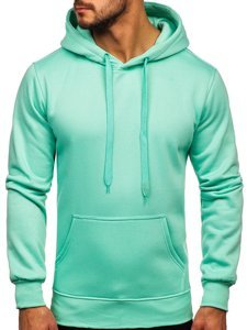 Men's Kangaroo Hoodie Mint Bolf 2009-61