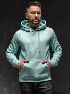 Men's Kangaroo Hoodie Mint Bolf 2009A1