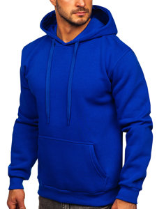 Men's Kangaroo Hoodie Royal Blue Bolf 1004