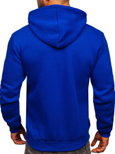 Men's Kangaroo Hoodie Royal Blue Bolf 1004