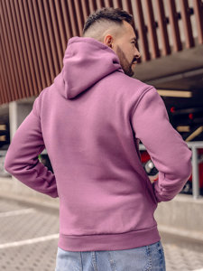 Men's Kangaroo Hoodie Violet Bolf 1004