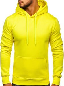 Men's Kangaroo Hoodie Yellow-Neon Bolf 2009