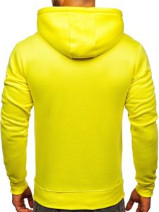 Men's Kangaroo Hoodie Yellow-Neon Bolf 2009