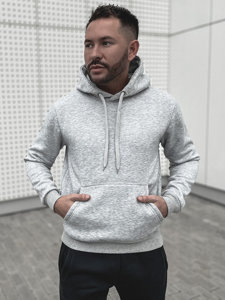 Men's Kangaroo Tracksuit Light Grey Bolf D002