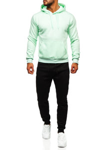 Men's Kangaroo Tracksuit Mint Bolf D002