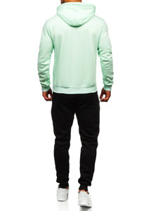 Men's Kangaroo Tracksuit Mint Bolf D002