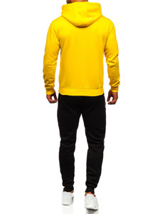 Men's Kangaroo Tracksuit Yellow Bolf D002-28