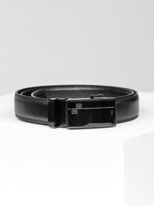 Men’s Leather Belt Black Bolf 019