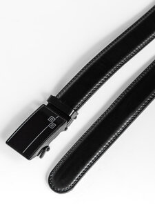 Men’s Leather Belt Black Bolf 019