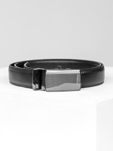 Men’s Leather Belt Black Bolf 101